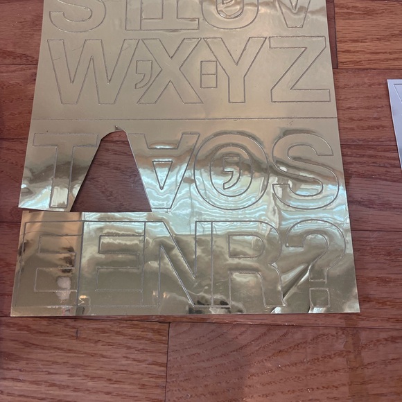 Assorted sticker letters and numbers - Picture 5 of 10